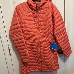 Columbia Women's Vibrant Coral Puffer Jacket